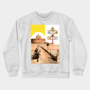 Rome Vatican Santangelo Castle of the Holy Angel Crewneck Sweatshirt